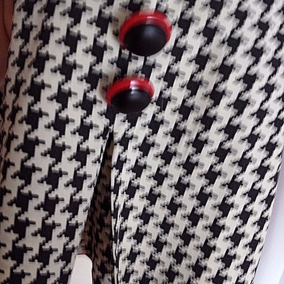 Blazer Top Doubled Button Checkered - Picture 4 of 5